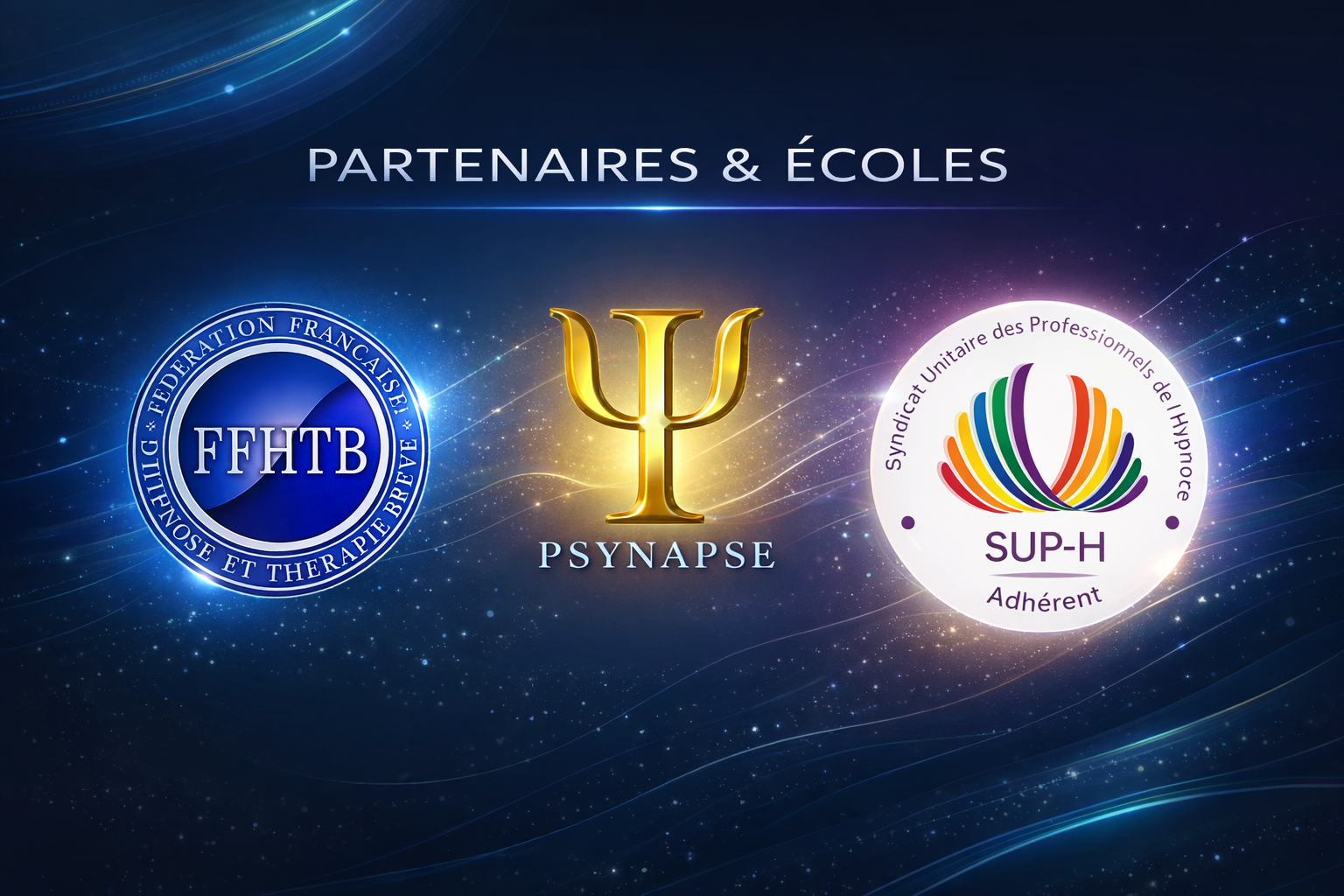 Partenaires et écoles de formation en hypnose