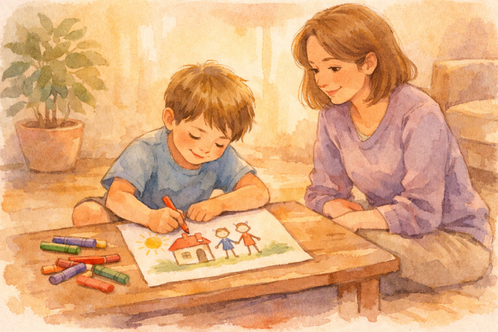 hypnose-enfant-exprimer-emotions